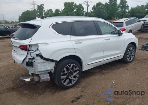 2022 Hyundai Santa Fe Calligraphy from USA, damaged, VIN 5NMS5DAL0NH466352